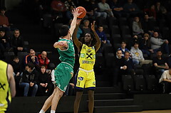 Basketball Superliga 2021/22, Grunddurchgang 15. Runde, UBSC Graz vs. Kapfenberg Bulls