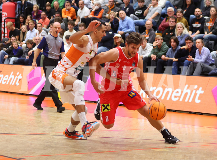 Basketball Superliga 2024/25, Grunddurchgang 5.Runde Klosterneuburg Dukes vs. Traiskirchen Lions