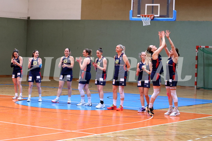 20.03.2024, Graz, Unionhalle A, Basketball Damen Superliga 2023/24, Semifinale, UBSC-DBBC Graz - SKN St. Pölten Frauen,  