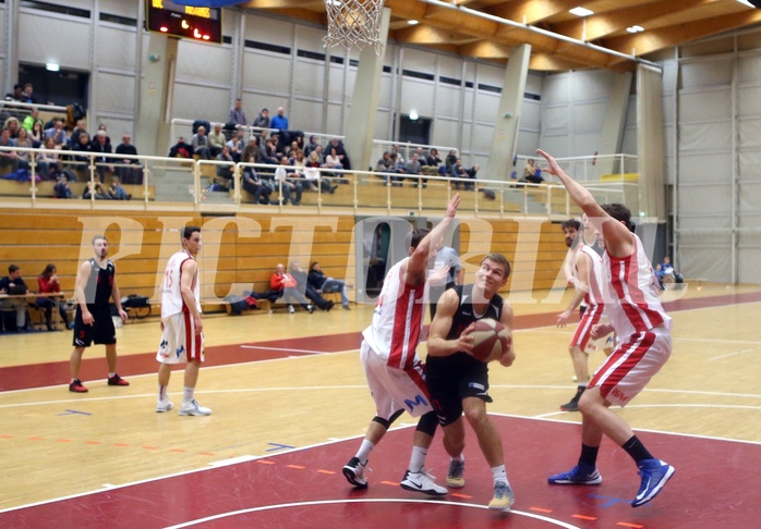 Basketball 2.Bundesliga 2016/17, Grunddurchgang 15.Runde UBC St.Pölten vs. Mistelmach Mustangs


