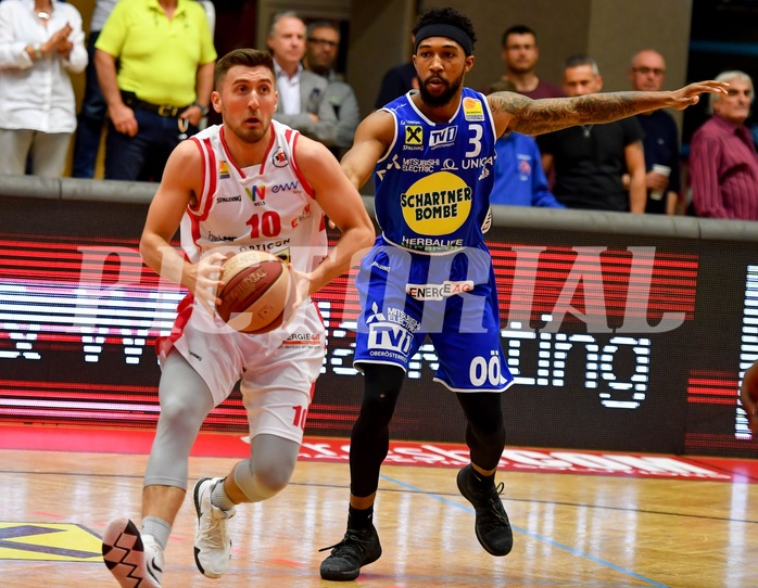 Basketball ABL 2018/19, Grunddurchgang 36.Runde Flyers Wels vs. Gmunden Swans



