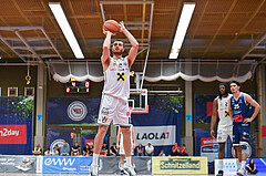 Basketball Superliga 2024/25, Playoff, Viertelfinale Spiel 3, Flyers Wels vs BBC Nord Dragonz,
