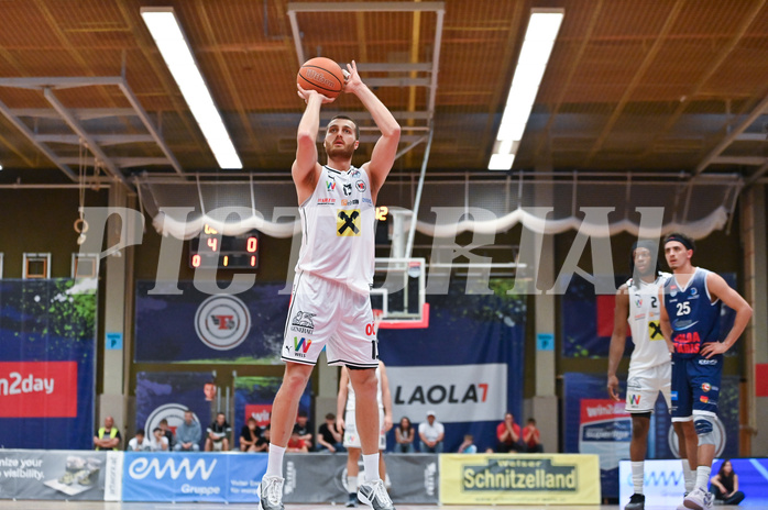 Basketball Superliga 2024/25, Playoff, Viertelfinale Spiel 3, Flyers Wels vs BBC Nord Dragonz,

