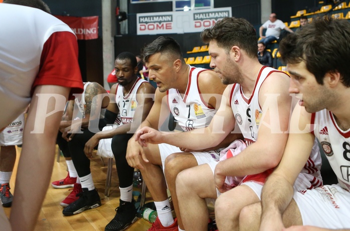 Basketball ABL 2018/19, Playoff VF Spiel 4 BC Vienna vs. Oberwart Gunners


