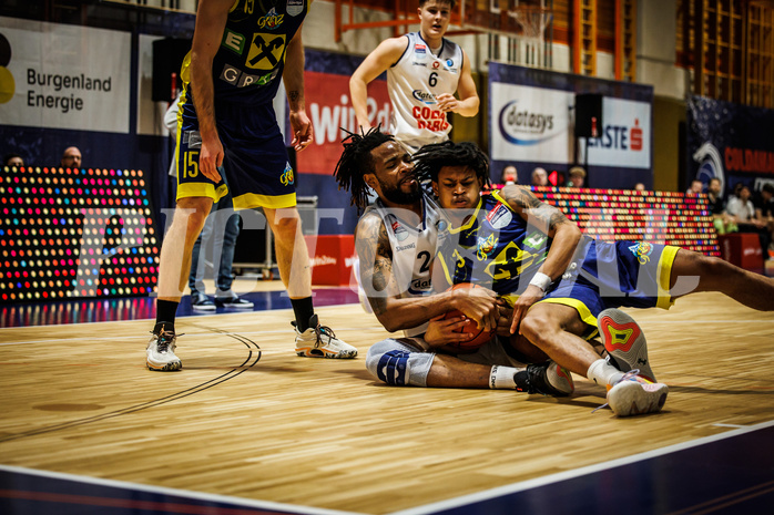 Basketball, win2day Basketball Superliga 2022/23, Grunddurchgang Runde 21, BBC Nord Dragonz, UBSC Graz, Aristide Boya (24)