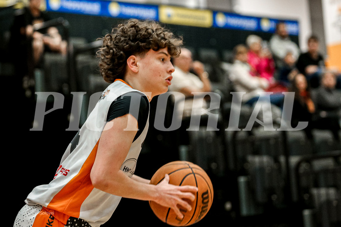29.03.2025 Österreichischer Basketballverband 2024/25, SLMU16, Basket Dukes vs. KOS Celovec