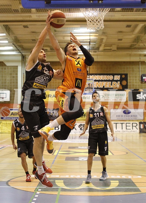 Basketball ABL 2015/16 Grunddurchgang 20.Runde  Fürstenfeld Panthers vs Traiskirchen Lions