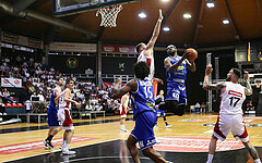 Basketball Superliga 2021/22, Finale Spiel 1 BC Vienna vs. Gmunden Swans