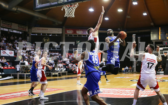 Basketball Superliga 2021/22, Finale Spiel 1 BC Vienna vs. Gmunden Swans