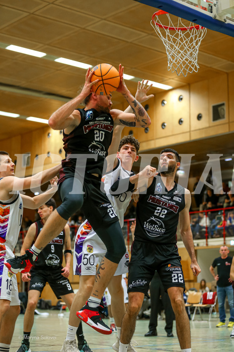 Basketball Zweite Liga 2024/25, Grunddurchgang 11.Runde Vienna United vs. Mistelbach Mustangs