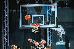 Basketball, Win2Day Superliga 2022/23, Grunddurchgang 5.Runde, BC GGMT Vienna, Raiffeisen Flyers Wels, Christian Von Fintel (27)