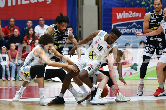 Win2Day Basketball Superliga 2022/23, Playoff,
Semifinale Spiel 2, Flyers Wels vs Swans Gmunden, Win2Day Basketball Superliga 2022/23, Playoff,
Semifinale Spiel 2, Flyers Wels vs Swans Gmunden,