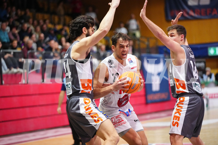 Win2day Basketball Superliga 2024/25, Grunddurchgang, 16. Runde, Kapfenberg vs. Klosterneuburg