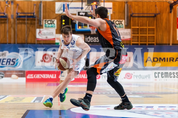 Basketball ABL 2015/16 Grunddurchgang 35.Runde Oberwart Gunners vs. Fürstenfeld Panthers