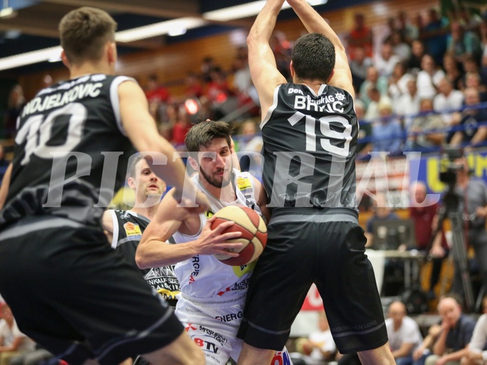 Basketball ABL 2017/18, Playoff HF Spiel 3 Gmunden Swans vs. Traiskirchen Lions


