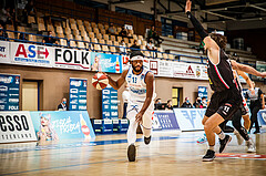 Basketball, bet-at-home Basketball Superliga 2020/21, Grunddurchgang, 4. Runde, Oberwart Gunners, Raiffeisen Flyers Wels, Quincy Diggs (13)