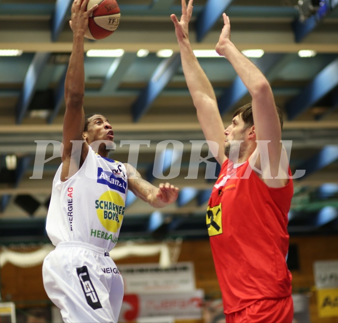 Basketball ABL 2015/16 Grunddurchgang 26.Runde Gmunden Swans vs. WBC Wels


