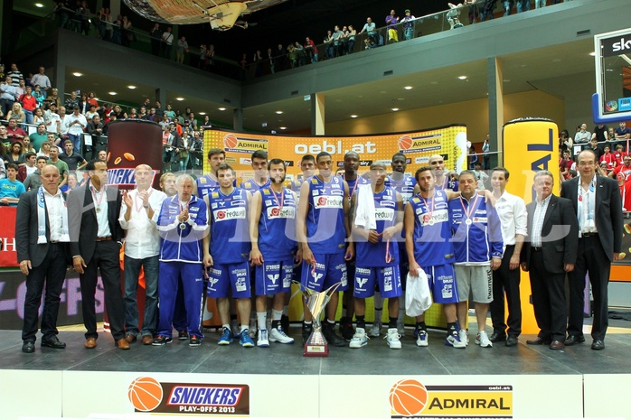 Basketball ABL 2012-13 Snickers-Playoffs Fnale 5.Spiel BC Vienna vs. Oberwart Gunners


