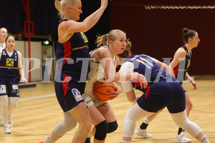 Basketball Damen Superliga 2023/24, Grunddurchgang 8.Runde Basket Flames vs. SKN St.Pölten


