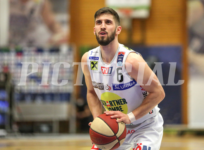 Basketball Superliga 2020/21, Halbfinale Spiel 1 Gmunden Swans vs. Oberwart Gunners