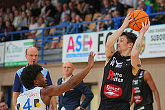 Basketball Superliga 2024/25, Playoffs, Viertelfinale Spiel 1 Oberwart Gunners vs. Kapfenberg Bulls


