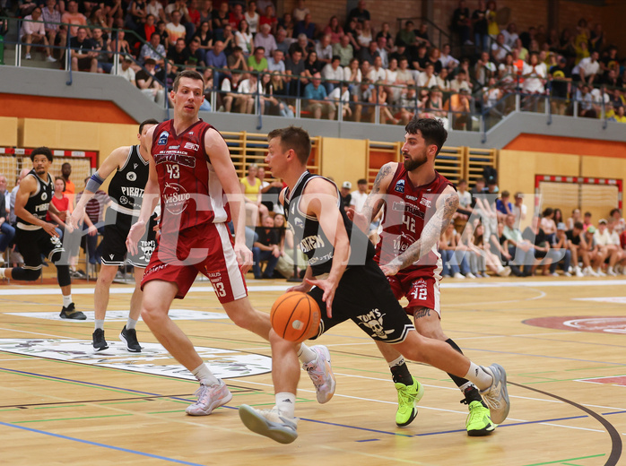 Basketball Zweite Liga 2024/25, Playoffs, Finale Spiel 3 Mistelbach Mustangs vs. Wörthersee Piraten


