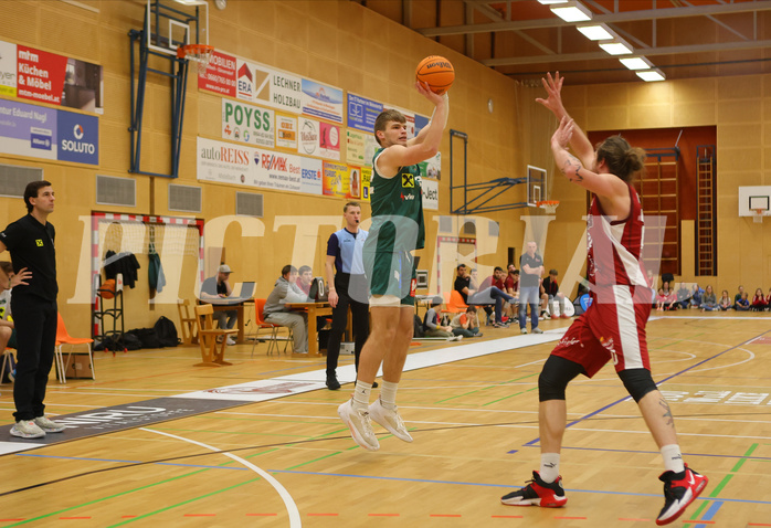 Basketball Zweite Liga 2023/24, Playoff Viertelfinale Spiel 1 Mistelbach Mustangs vs. Dornbirn Lions