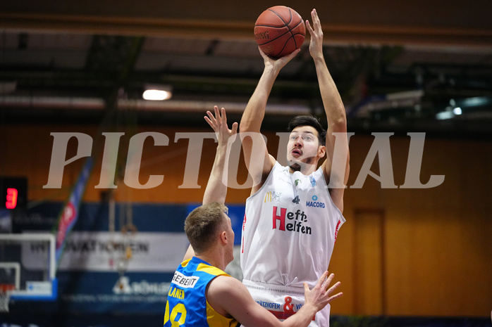 Basketball Superliga 2021/22, 3. Platzierungsrunde, Kapfenberg vs. St.Poelten



