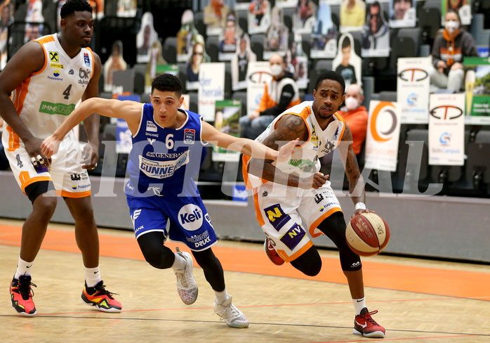 Basketball Superliga 2020/21, 7. Plazierungsrunde Klosterneuburg Dukes vs. Oberwart Gunners


