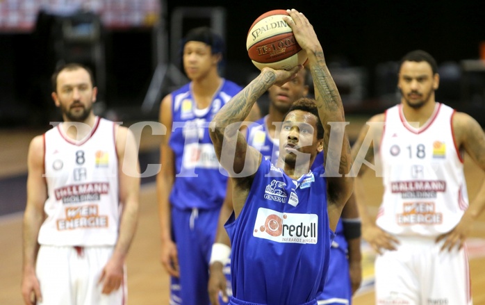 Basketball ABL 2015/16 Grunddurchgang 34.Runde BC Vienna vs. Oberwart Gunners


