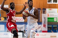 Basketball ABL 2015/16 Grunddurchgang 26.Runde Oberwart Gunners vs. BC Vienna