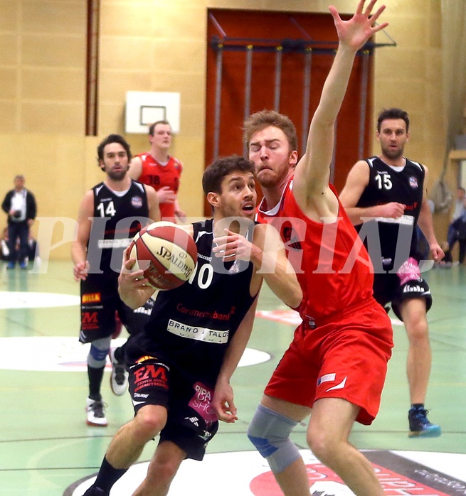 Basketball 2.Bundesliga 2016/17, Grunddurchgang 18.Runde Mistelbach Mustangs vs. Mattersburg Rocks


