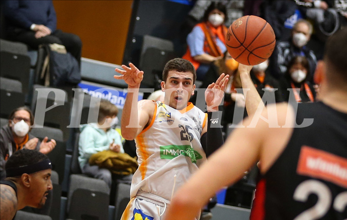 Basketball Superliga 2021/22, Grunddurchgang 12.Runde Klosterneuburg Dukes vs. BC Vienna


