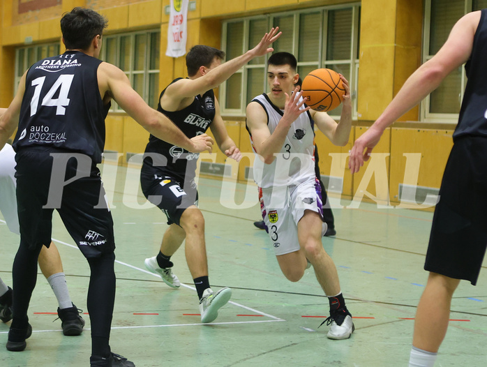 Basketball Zweite Liga 2023/24, Grunddurchgang 16.Runde Vienna United vs. Güssing Blackbirds



