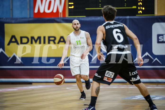 Basketball, Basketball Zweite Liga, Grunddurchgang 17.Runde, Basket Flames, Mattersburg Rocks, Tobias Stadelmann (11)