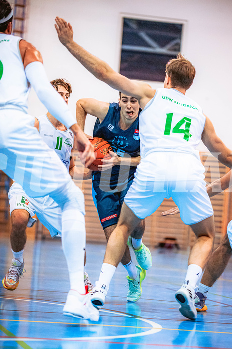 Basketball, Austria Cup 2022/23, Achtelfinale, Union Deutsch Wagram Alligators, Vienna D.C. Timberwolves, Paul Rotter (66)