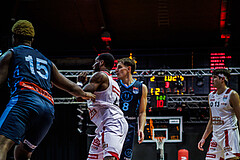 Basketball, Win2Day Superliga 2023/24, Grunddurchgang 8.Runde, BC Vienna, Vienna Timberwolves, Demarkus Stuckey Jr. (42)