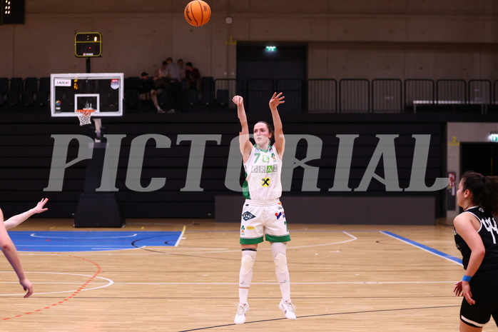 02.03.2024, Graz, Raiffeisen Sportpark, Basketball Damen Superliga 2023/24, Grunddurchgang 14.Runde, UBI Holding Graz - Basket Flames Women ,  