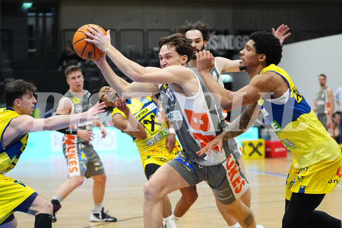 Win2day Basketball Superliga 2023/24, 3. Platzierungsrunde, UBSC Graz vs. Klosterneuburg


