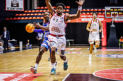 Basketball, Win2Day Superliga 2024/25, Grunddurchgang 6.Runde, BC Vienna, St. Pölten, Richard Williams Jr. (3), Zac Owens (2)