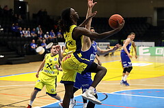 Basketball Superliga 2021/22, 3.Plazierungsrunde, UBSC Raiffeisen Graz vs. Unger Steel Gunners Oberwart 