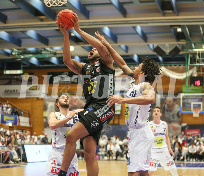 Basketball Superliga 2022/23, Playoff, Semifinale Spiel 3 Gmunden Swans vs. Flyers Wels



