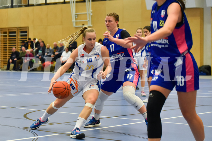 Basketball Superliga 2022/23, Grunddurchgang 8.Runde,DBB LZ OÖ vs UBSC-DBBC Graz