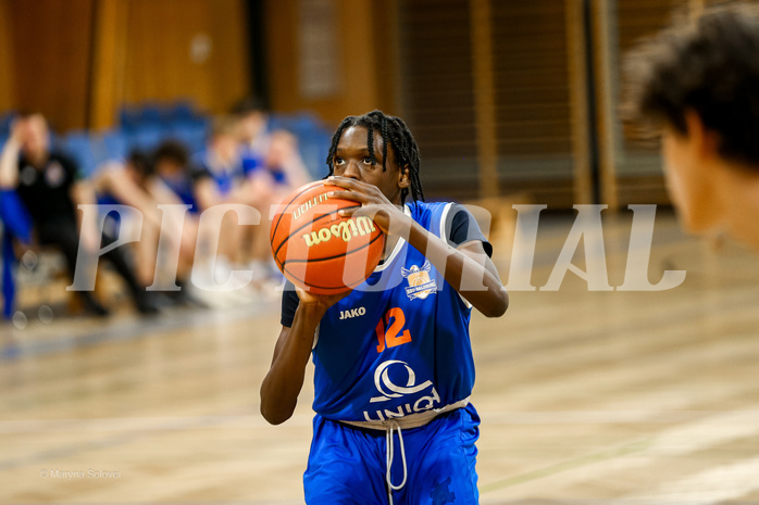 06.04.2025 Österreichischer Basketballverband 2024/25, SLMU16, Post SV Wien vs. BBU Salzburg
