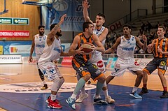Basketball, ABL 2017/18, Grunddurchgang 17.Runde, Oberwart Gunners, Klosterneuburg Dukes, Edin Bavcic (13)