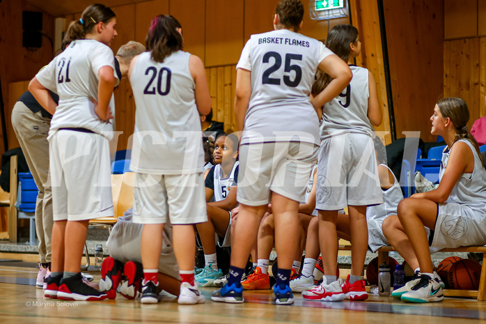 07.12.2024 Österreichischer Basketballverband 2024/25, SLWU14, Basket Flames UNION vs. UBI Graz

