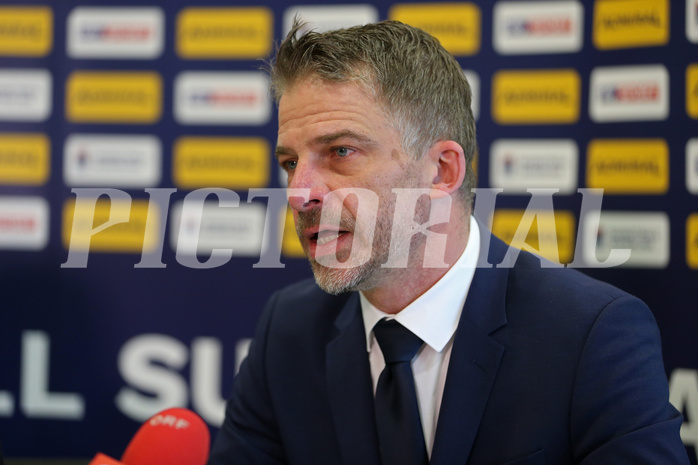 Basketball Superliga 2019/20, Pressekonferenz vs. 


