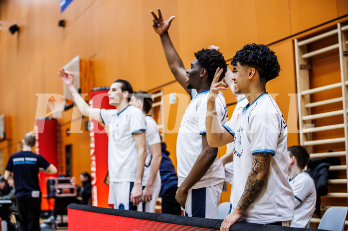 Basketball, Basketball Zweite Liga 2024/25, Grunddurchgang 21.Runde, Vienna Timberwolves, Kufstein Towers, Dean-Leon Cantor (19)