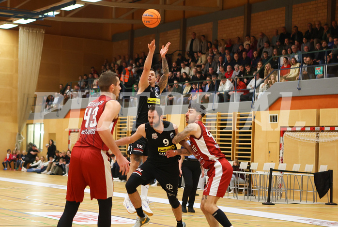 Basketball Zweite Liga 2024/25, Grunddurchgang 7.Runde Mistelbach Mustangs vs. Mattersburg Rocks