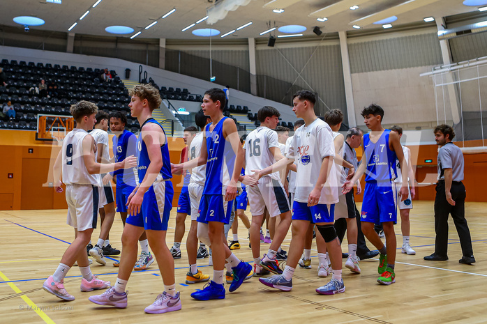 24.11.2024 Österreichischer Basketballverband 2024/25, SLMU16, Vienna Timberwolves vs. ATSE Graz